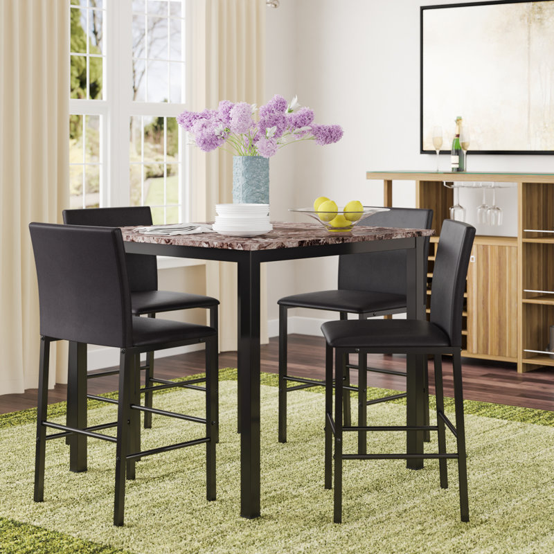 Red Barrel Studio® Noyes 5 Piece Dining Set & Reviews Wayfair